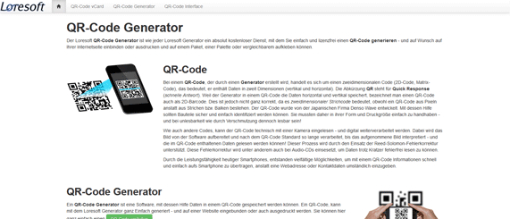 Online QR-Code Generator